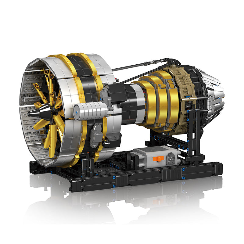 Building Block Sets Aircraft Engine 2256/pcs