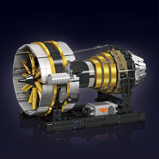 Building Block Sets Aircraft Engine 2256/pcs