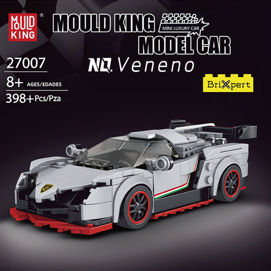 Picture of building block puzzle set with display case 398pcs 01