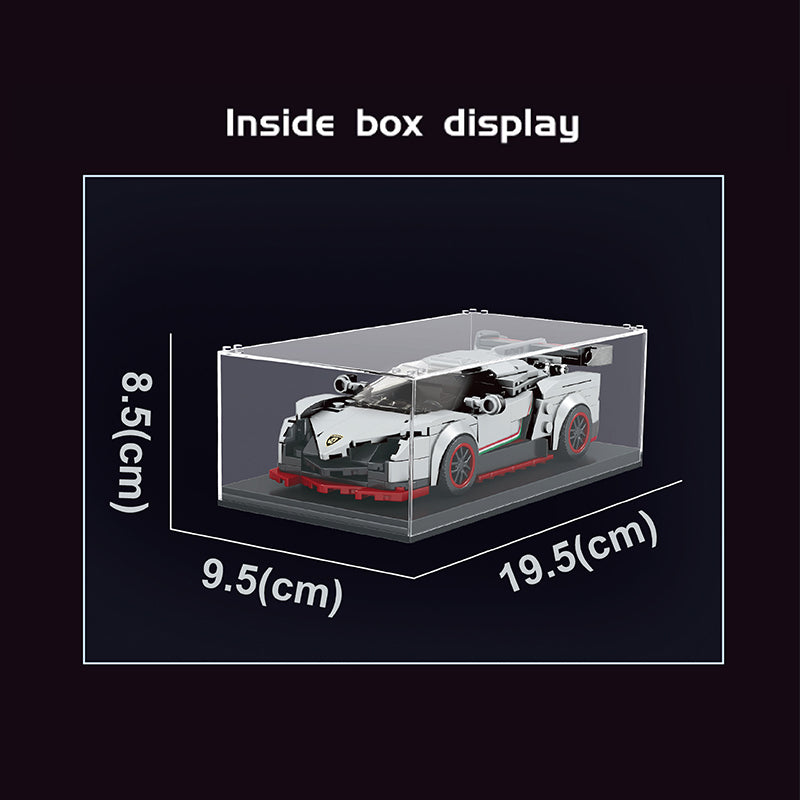 Picture of building block puzzle set with display case 398pcs 05