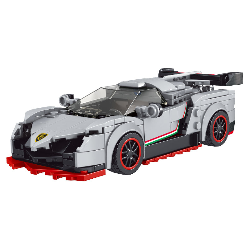 Picture of building block puzzle set with display case 398pcs 06
