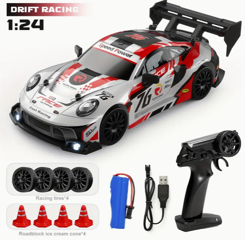 1:24 Remote Control Drift Racing Car Red