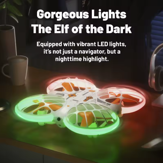 JJRC Neon Colorful 2.4G 4-AXIS DRONE(Obstacle Avoidance)