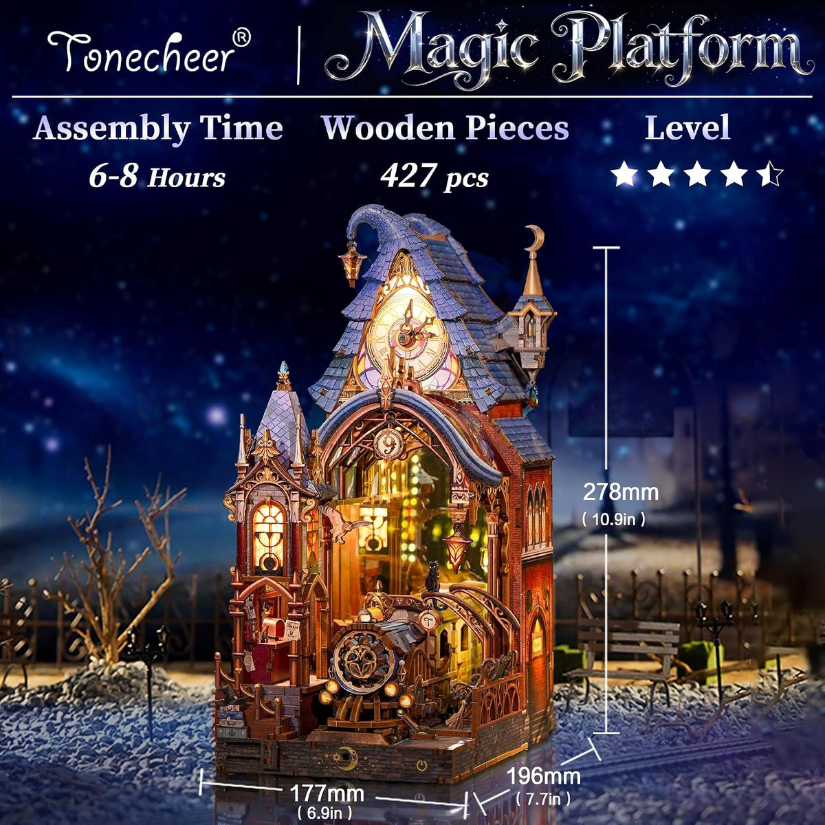 Magic Platform Miniature Bookend