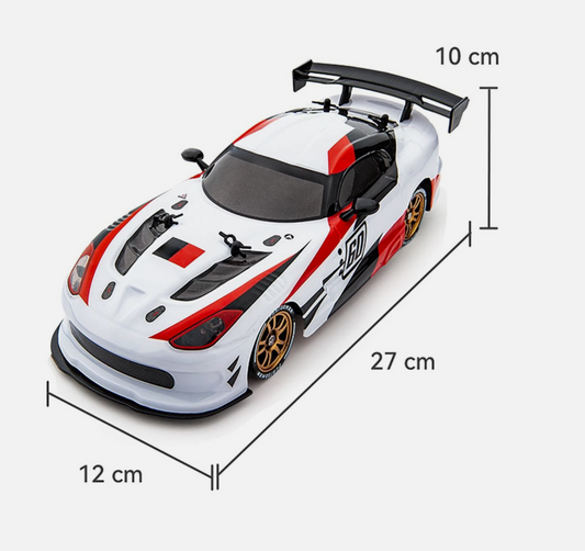 JJRC Racing Cheetah Dodge racing drifting car White