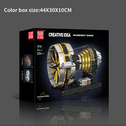 Building Block Sets Aircraft Engine 2256/pcs