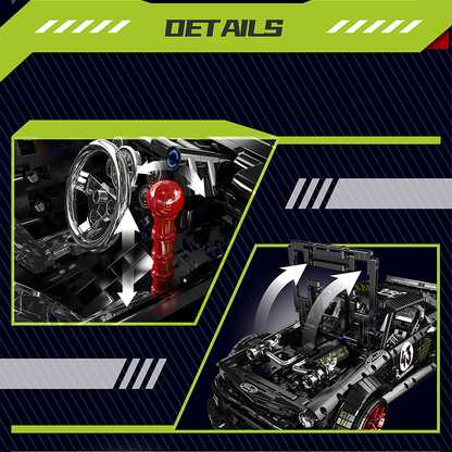 Building Block Sets Sports Car 3201/pcs