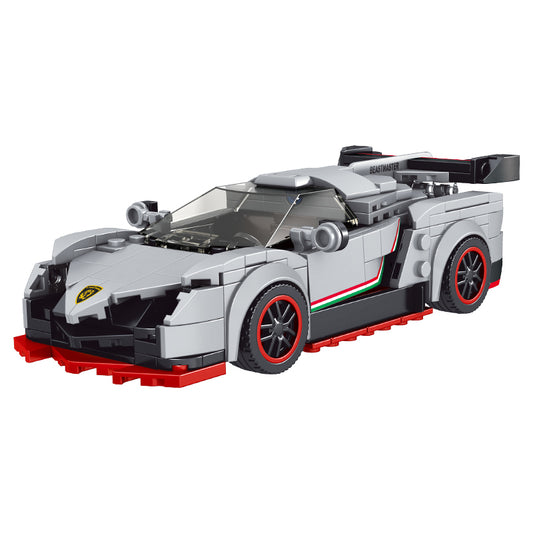 Picture of building block puzzle set with display case 398pcs 06