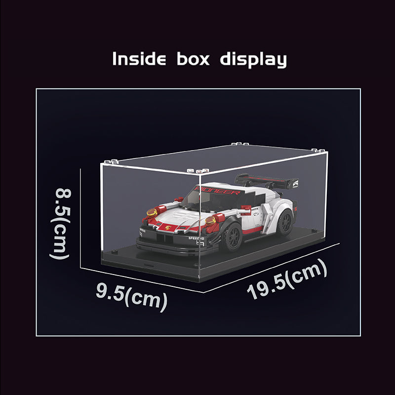Building Block Sets Sports Car 389/pcs with Showcase
