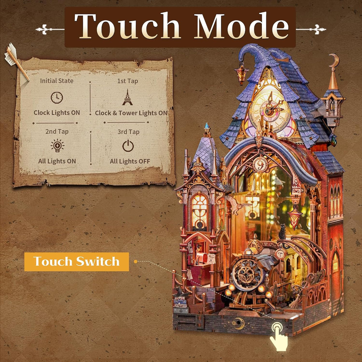 Magic Platform Miniature Bookend