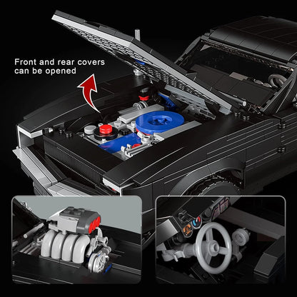 Mould King 10028 Charger American Muscle Car Building Kit