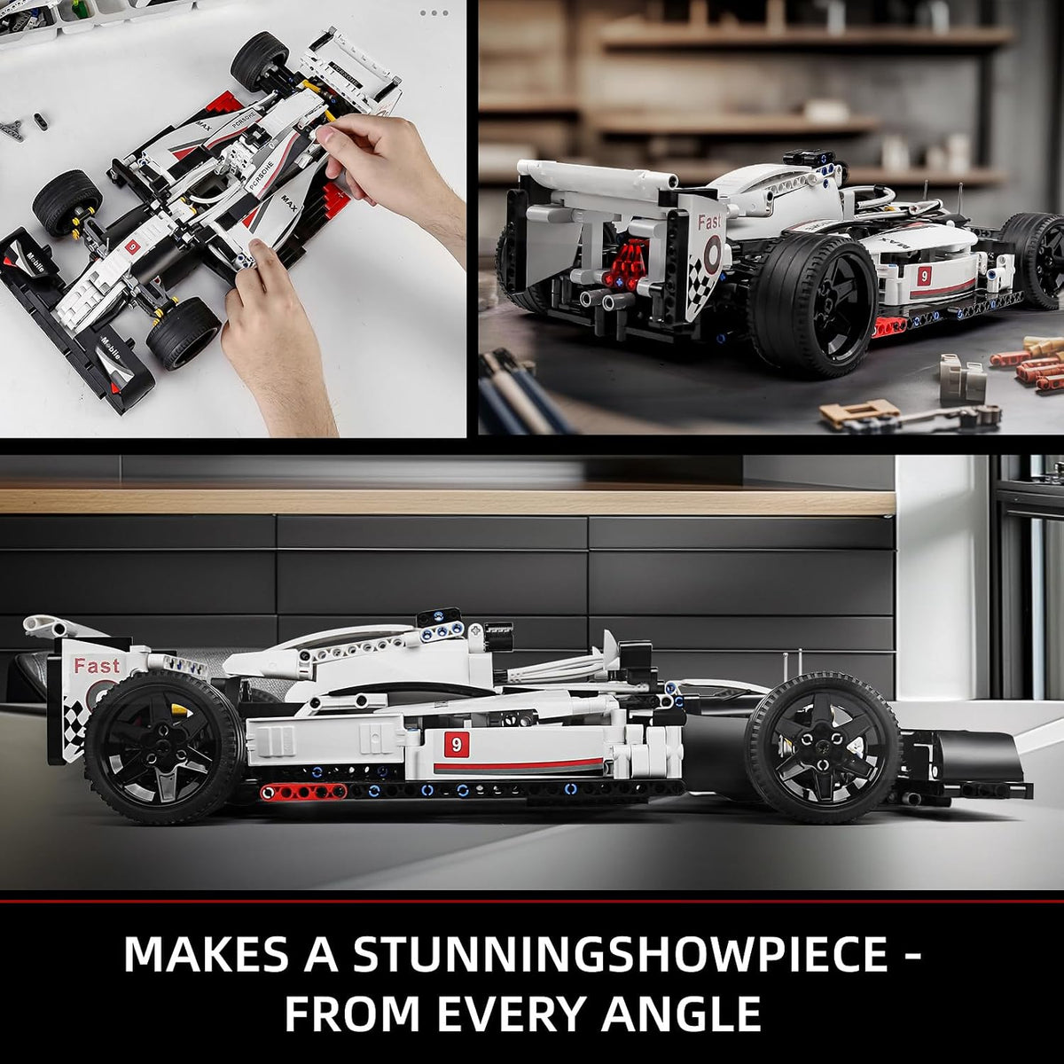 Mould King 13117 Technik Formula Racing Car Building Blocks Set