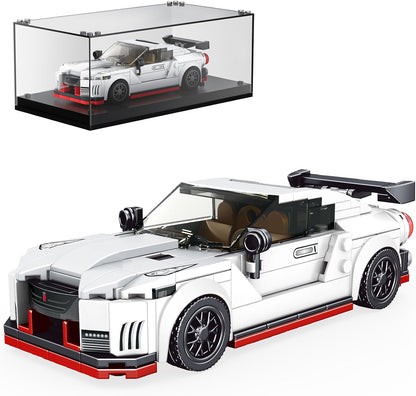 Mould King 27031S GTR Sports Car Model Kit with Stackable Case