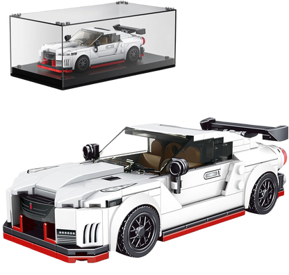 Mould King 27031S GTR Sports Car Model Kit with Stackable Case