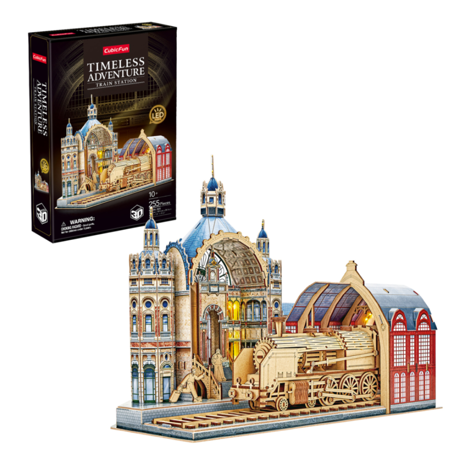 Museum Time Express Train with LED Lighting
