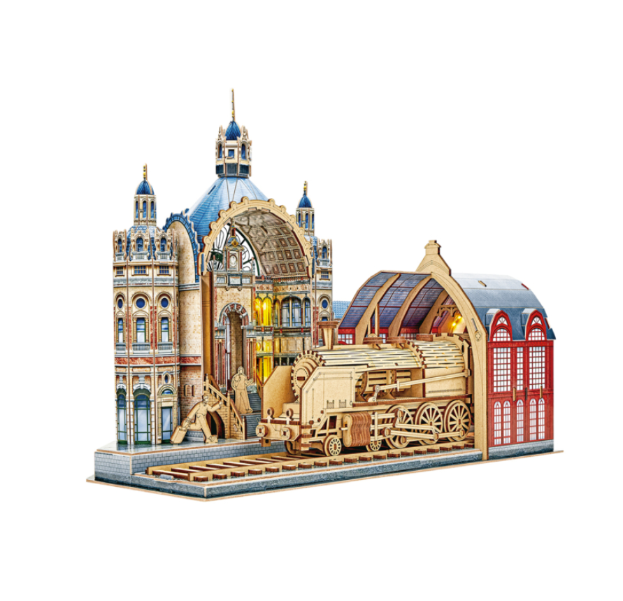 Museum Time Express Train with LED Lighting